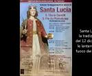 Santa Lucia le lanterne e i Falò tradizionali