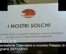 Ass SOLCO - Presentazione Calendario e risultati 2010