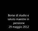 Borse di studio Comune di Putignano 29 maggio 2012