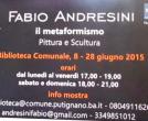 Artista Fabio Andresini in Mostra 08-28 giugno Putignano