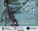 CARL ORFF Music Festival concerto 4 settembre 2019