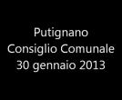 Putignano: Consiglio Comunale 30 gennaio 2013